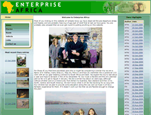 Tablet Screenshot of enterpriseafrica.org.uk